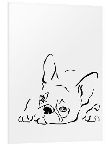 PVC print French bulldog