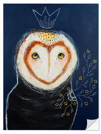 Wall sticker Owl of eternity