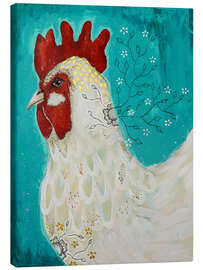 Canvas print Beautiful rooster