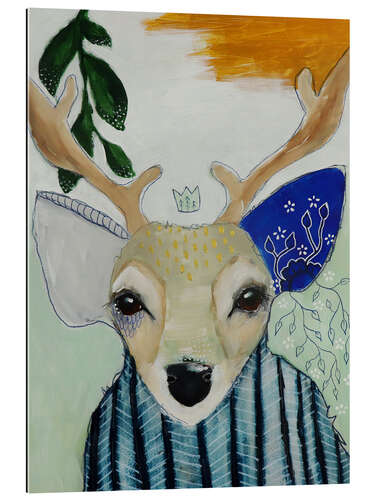 Cuadro de plexi-alu The nature and the deer