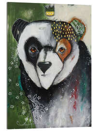 Gallery print Panda in the fog