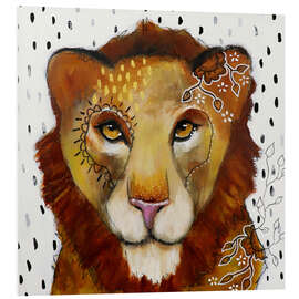 Tableau en PVC Rusty the lion