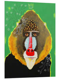 PVC-tavla Visionary mandrill