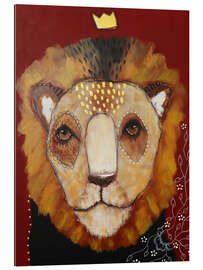 Galleriprint Warm caress of a lion