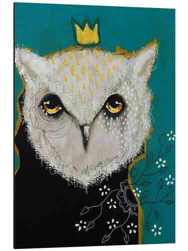 Cuadro de aluminio Enchanted owl