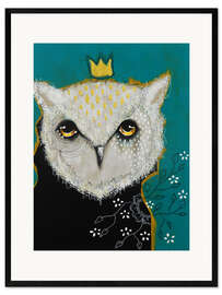 Impresión de arte enmarcada Enchanted owl