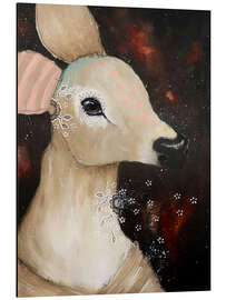 Magnettafel Schönes Reh im Herbst