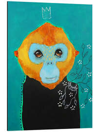 Tableau en aluminium Little monkey