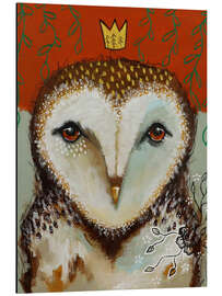 Magnettafel Königliche Eule
