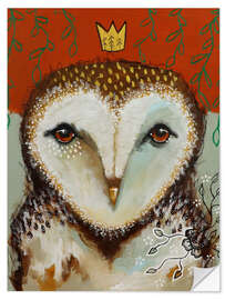 Sticker mural Royal owl