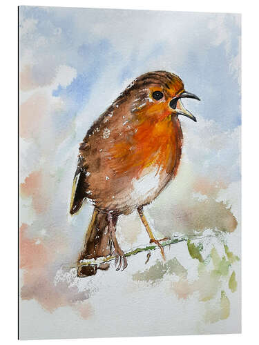 Gallery print The Singing Robin