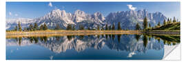 Selvklebende plakat Wilder Kaiser, Tyrol