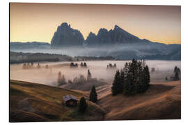 Alumiinitaulu Seiser Alm before sunrise II