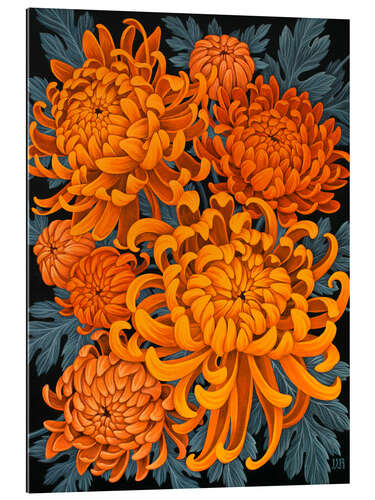 Galleriprint Chrysanthemums