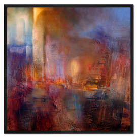 Gerahmter Kunstdruck Crossing - im Raum der Fantasie