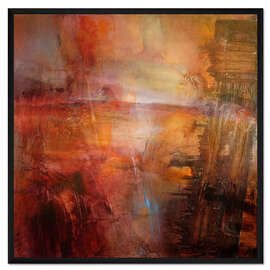 Gerahmter Kunstdruck Herbstfarben