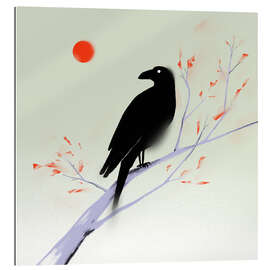 Gallery print Japanese raven