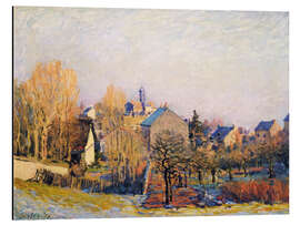 Magnettafel Frostmorgen in Louveciennes