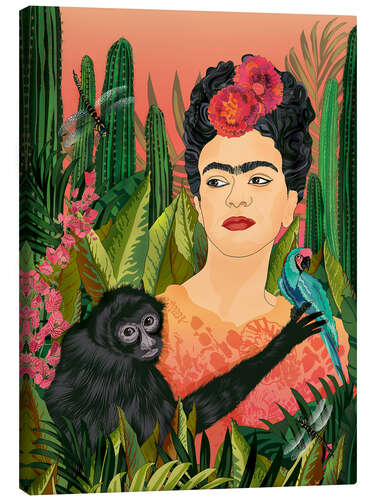 Canvas print My Frida Kahlo