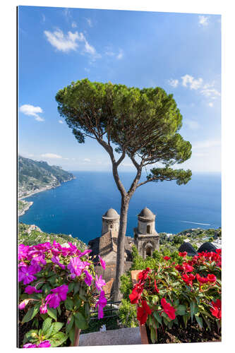 Galleriprint Garden of Villa Rufolo in Ravello, Amalfi Coast, Italy