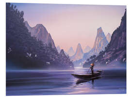 Hartschaumbild Sommermorgen