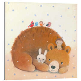 Magnettafel Sieben tierische Freunde