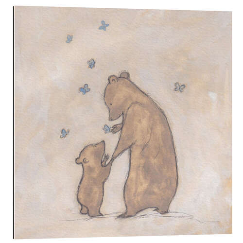 Galleriprint Mummy bear with bear child