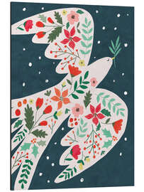 Magnettafel Friedenstaube