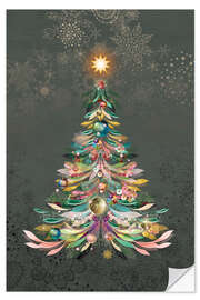 Wall sticker christmas tree juwel