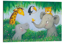 Magnettafel Dschungelfreundschaft