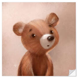 Vinilo para la pared cute bear