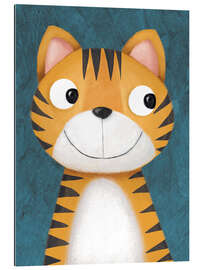 Quadro em plexi-alumínio Cat child henry