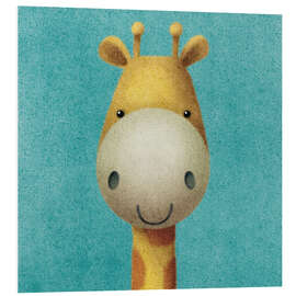 Tableau en PVC Baby giraffe elli