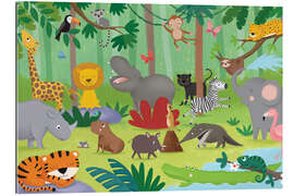 Gallery print Jungle party