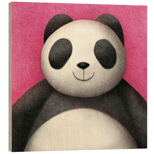 Quadro de madeira Panda child Rosie