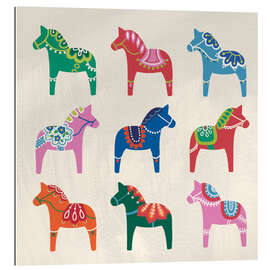 Gallery print Dala horses