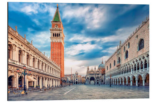 Quadro em alumínio St. Mark's Square