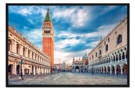 Gerahmter Kunstdruck Markusplatz