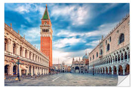 Selvklebende plakat St. Mark's Square