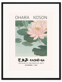 Gerahmter Kunstdruck Water Lily, 1920-1930