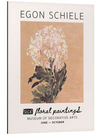 Tableau en aluminium Floral Paintings – Chrysanthemum, 1910 III