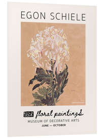 Foam board print Floral Paintings – Chrysanthemum, 1910 III