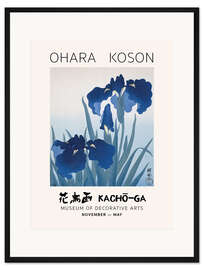 Gerahmter Kunstdruck Irises, 1925-1936