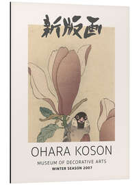 Magnettafel Magnolienzweig – Winter Season, 2017