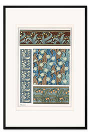 Gerahmter Kunstdruck Maiglöckchen