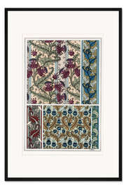 Gerahmter Kunstdruck Distel I