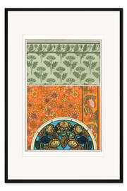 Gerahmter Kunstdruck Chrysanthemen