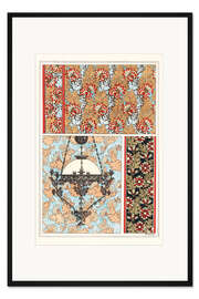 Gerahmter Kunstdruck Chrysanthemen I