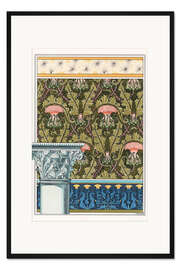 Gerahmter Kunstdruck Distel II