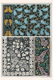 Magnettafel Flieder I